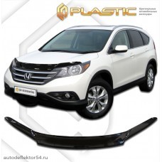 Дефлектор капота Honda CR-V (Classic черный) 2012–2017